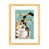Toile avec cadre en bois beige n'est pas disponible