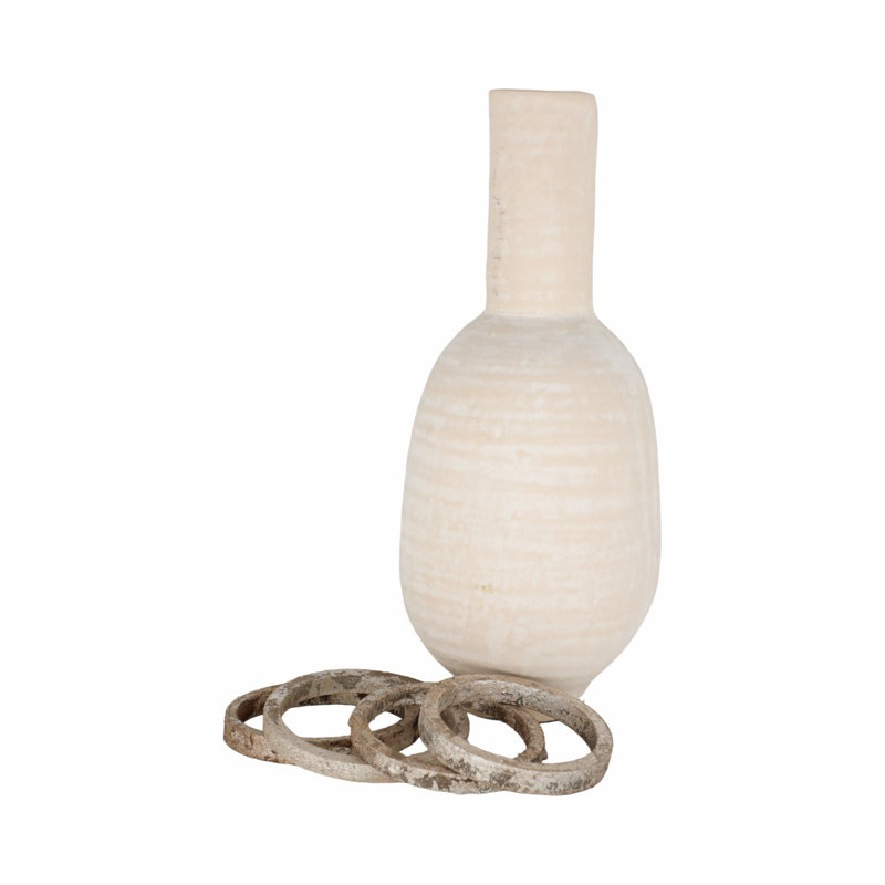 Ceramic/Porcelain Table Vase, 13"