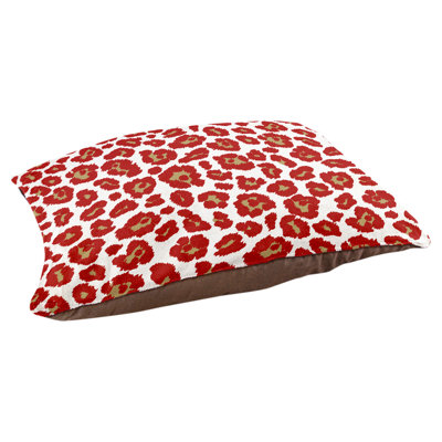 Animal Print Polyester Pet Bed
