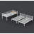 Triple Bunk Bed for Kids,3 Bed Bunk Beds for 3,Metal Triple Bunk Beds,Separates Into 3 Twin Beds,Noise Reduced Structure,White
