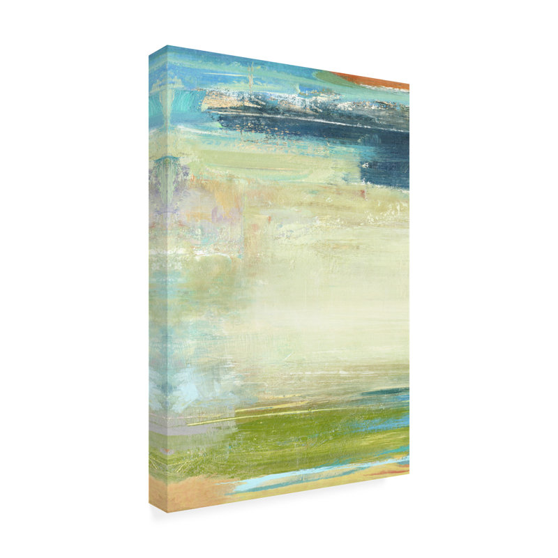 Art sur toile «bolle Suzanne Nicoll Green Mile No. 2», H 19 po x l 12 po