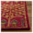 Wahcheechee Floral Handmade Tufted Wool Red Area Rug-74736736
