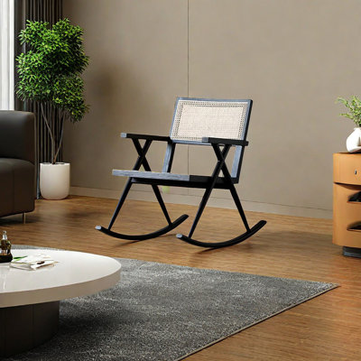 Chaise berçante moderne et ergonomique