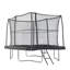 Trampoline rectangulaire Jumpking 7 pi x 10 pi avec enceinte de sécurité brevetée, cadre robuste et échelle thermolaquée