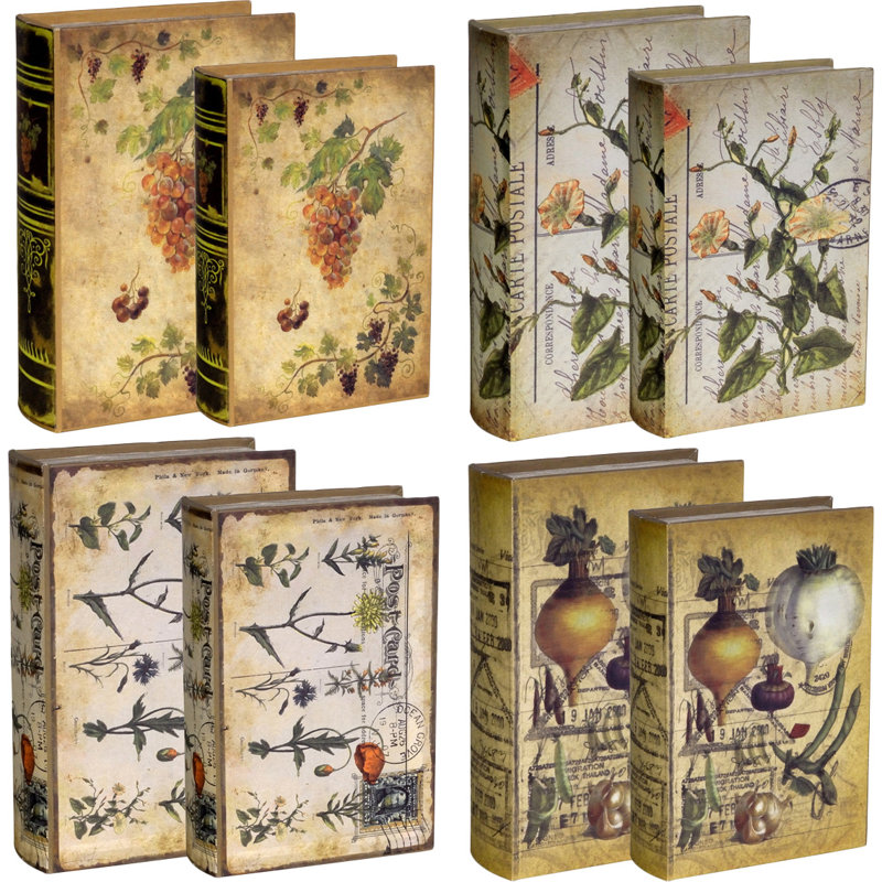 Ensemble de 8 boîtes à livres natalie
