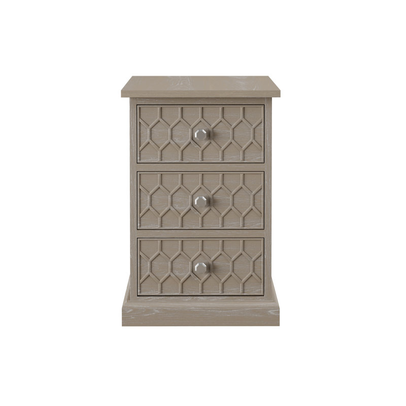 Gassville 40cm W Bedside Table