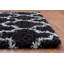 Tapis noir / blanc Mason-21608004