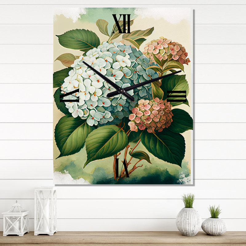 Jazzarae - Horloges murales florales, Petit
