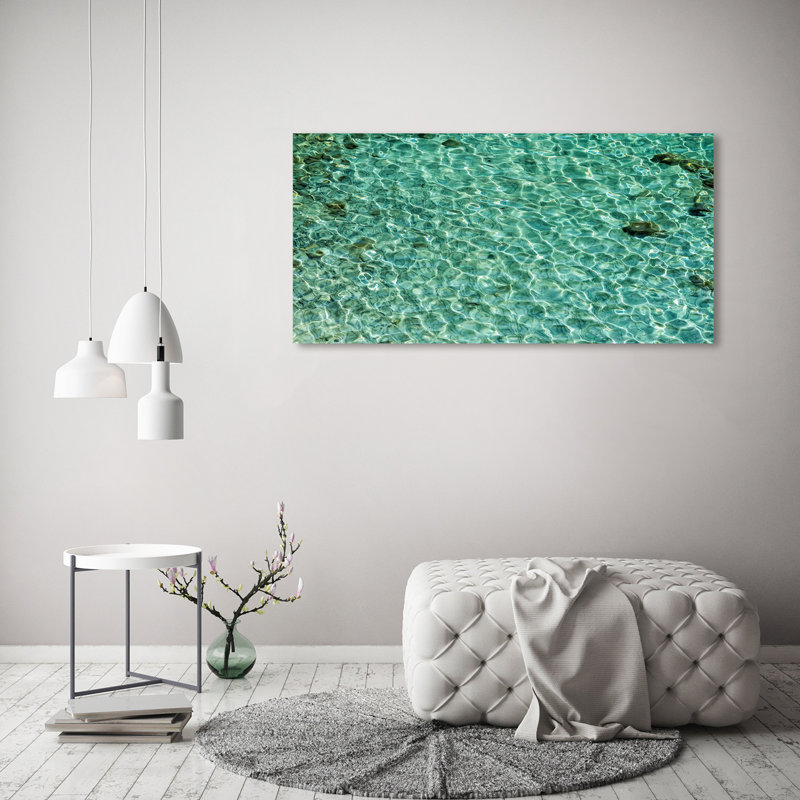 Transparent Water - Wrapped Canvas Print