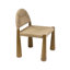 Chaise Pho en teck et ruppie maritime