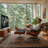 Top Grain Leather Swivel Lounge Chair with Ottoman and Armrest for Living Room-1210956669-1218618126
