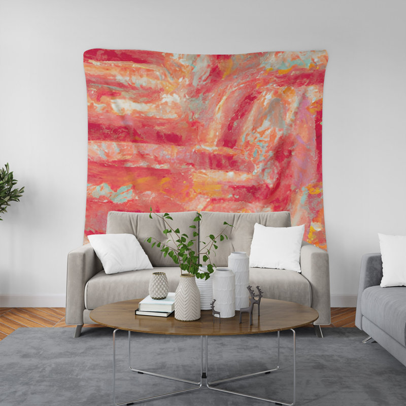 Tapisserie murale, H 88 po x l 104 po