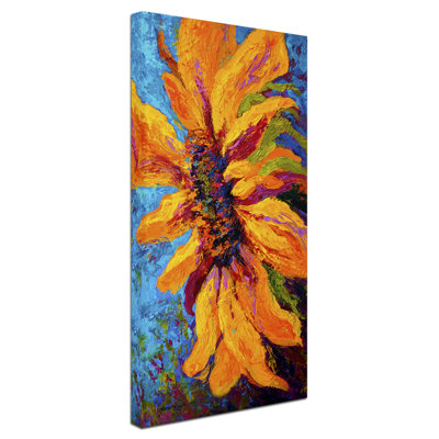 Kucera «Sunflower Solo II», reproduction d'art sur toile tendue