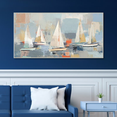 Sailing On Sunday By Studio Arts Framed Wall Art