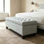 Banc de rangement avec repose-pieds 50,25 po-1380503604