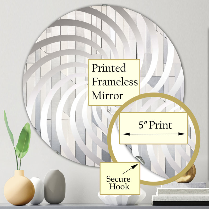 Annasophia Circle Mirror, 23.6" x 23.6"