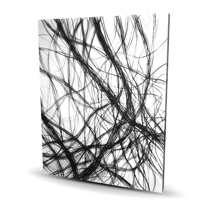 Connection - Abstract Canvas Art for Man Cave Home Decor