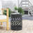 Outdoor Metal Side Table-1631779384