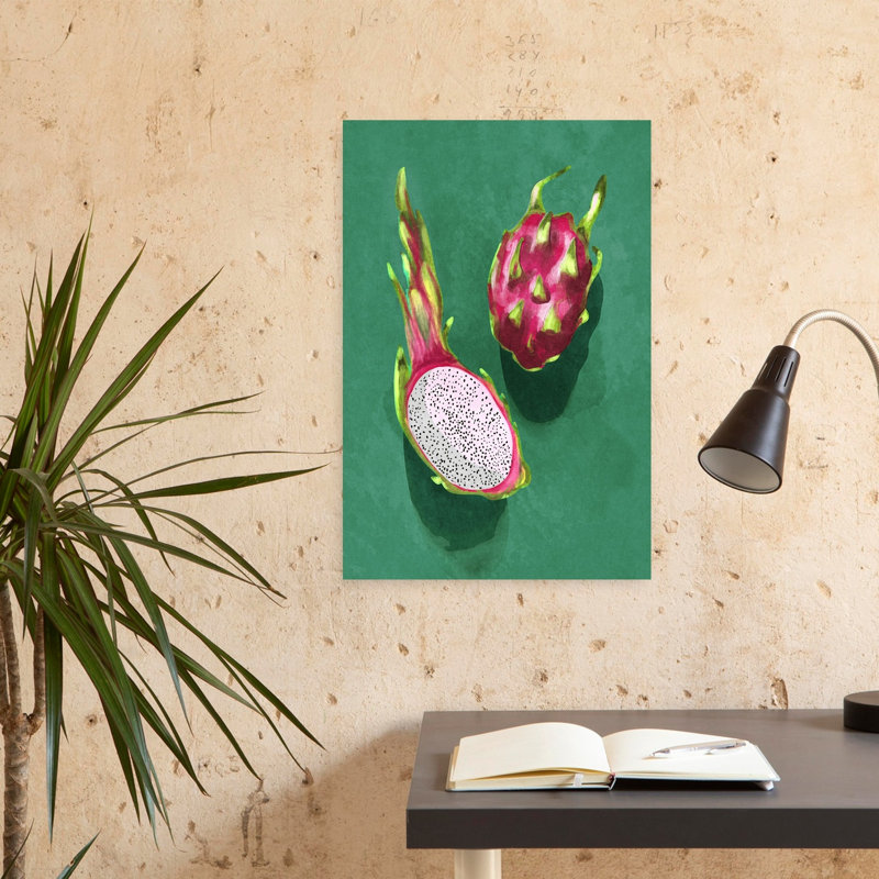 Art contemporain, art moderne de fruits, H 24 po x l 16 po