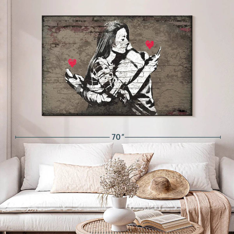 Hardie Modern Love I, 34" H x 51" W