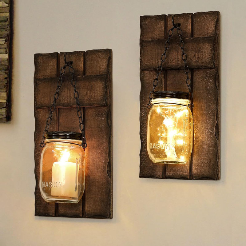 Wall Candle And Wall Lamp