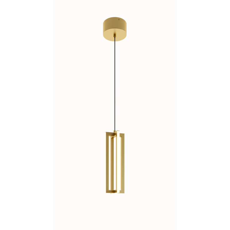Luminaire suspendu Morairity DEL 15 W 1800 Lm 120 V, Or