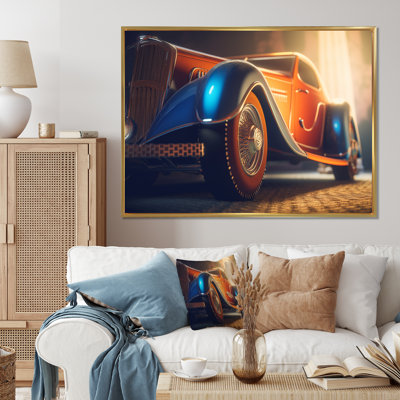Élégance rétro de voiture classique rétro