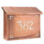 Pasadena Brass Wall Mounted Mailbox-66915750-66915746