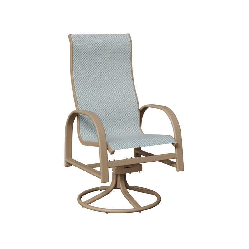 Chaise berçante berçante berçante Berlin, Interlock Calypso, Chêne veiné de bois