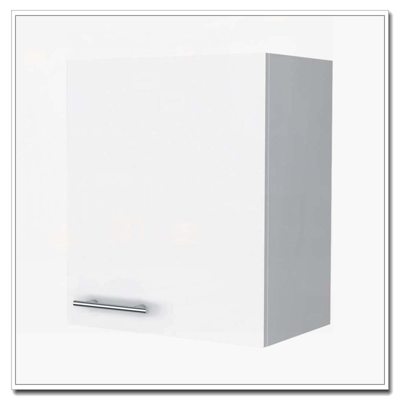 Armoire murale blanche 1 porte, Blanc