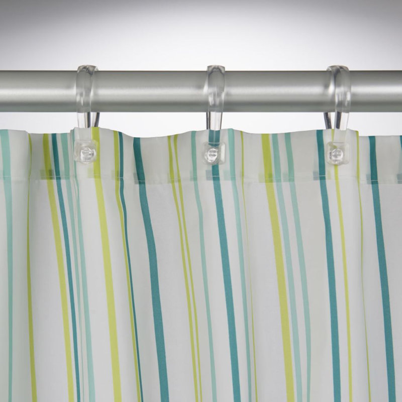 Sealskin Shower Curtain Fiesta 180cm Green