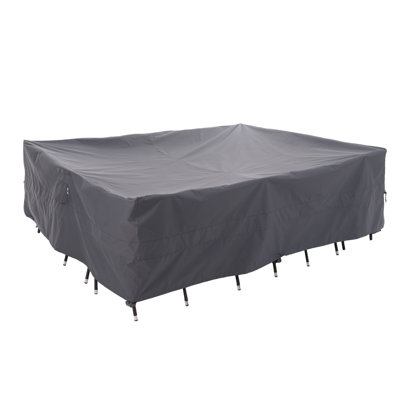 Premium Waterproof Outdoor Patio Rectangular Table Cover, Solution Dyed Rip-Stop Fabric, 3-Year Warranty