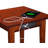 Ithaca Solid Wood End Table Built-In Outlets-16800147