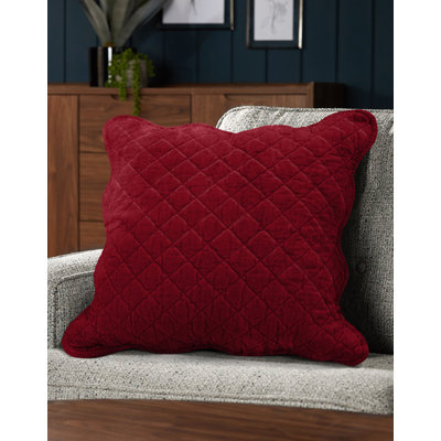 Monterra Cotton Geometric Square Cushion
