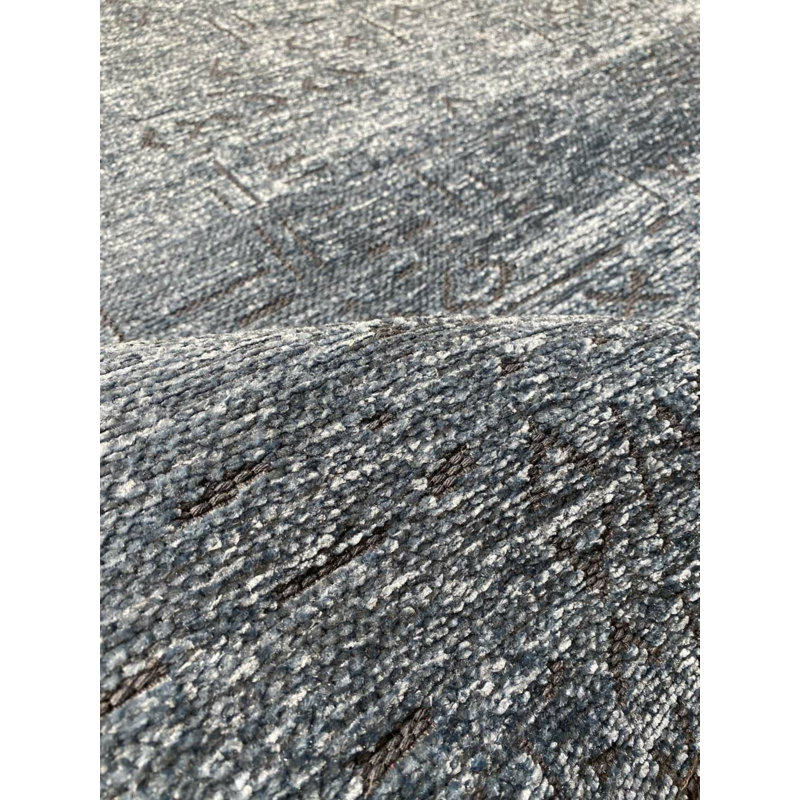 Tapis en coton avec envers antidérapant Laurencia, Tapis de couloir 3 pi 3 po x 11 pi 6 po