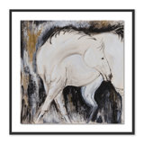White Horse III Print by Donna Bernstein