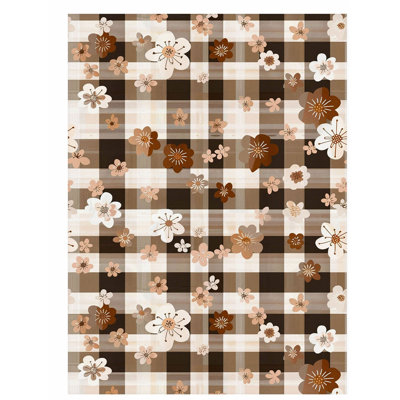 Motif floral d'automne sans cadre III