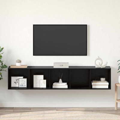 TV Cabinet Set 2 Pcs 37 X 37 X 142.5 Cm