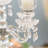 31'' H Crystal Floor Candelabra