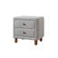 Table de chevet Grey Boucle