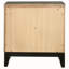 Table de chevet 2 tiroirs Grey Oak