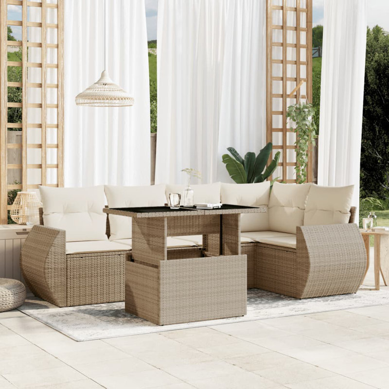 Ensemble de canapé de jardin Vidaxl