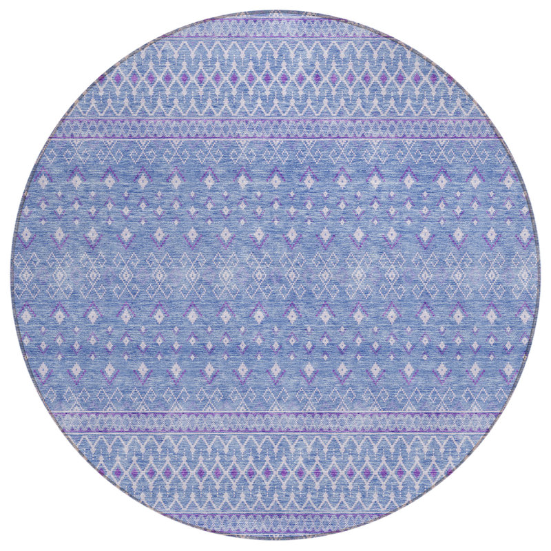  Bhavya Area Rug, Round 8'