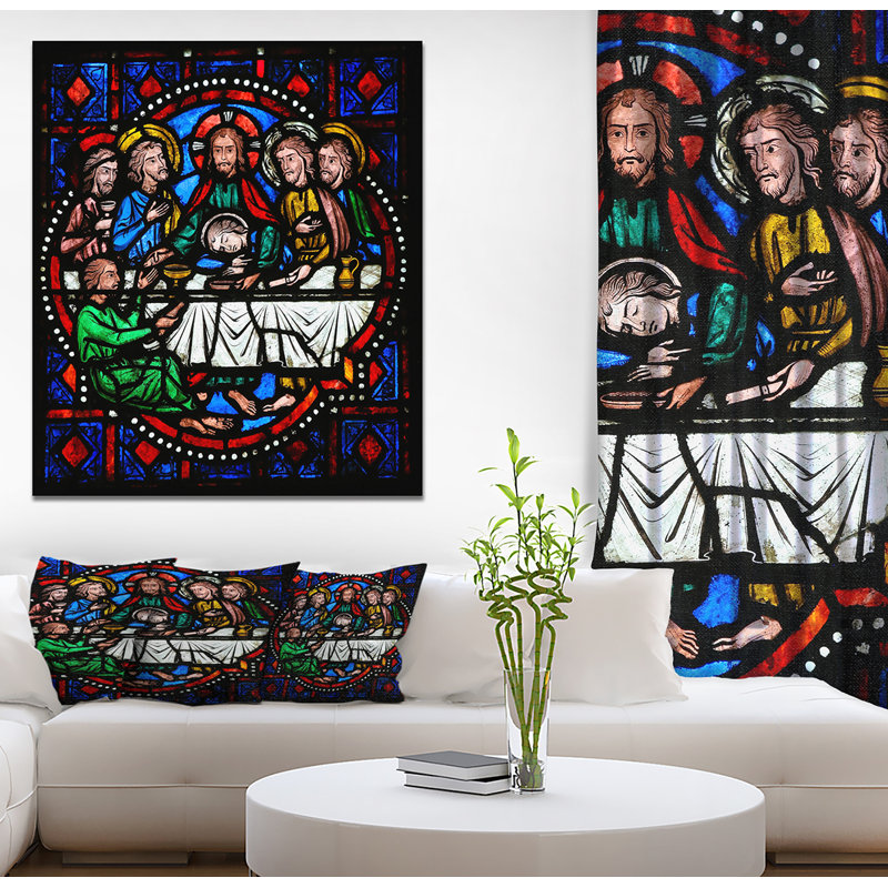 « last souper on maundy thursday », impression sur toile tendue, H 40 po x l 30 po x P 1,5 po