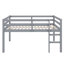 Lit mezzanine compact pleine grandeur avec marches-229652426