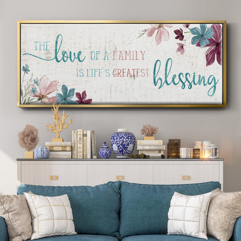 Life's Greatest- Framed Canvas