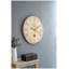 Horloge murale de style rétro 23 po avec pendule en bois aggloméré Dubois pour salon ou bureau
