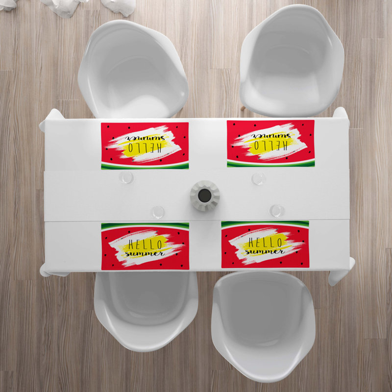 Polyester Food & Drink Rectangle Placemat