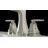 Ashlyn Double Handle Deck Mounted Roman Tub Faucet Trim-14622272