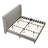 Modern Platform Bed Upholstered Bed Frame, Elegant Soft Bed With 12 Slats And High Backrest-2054413647-2065574033